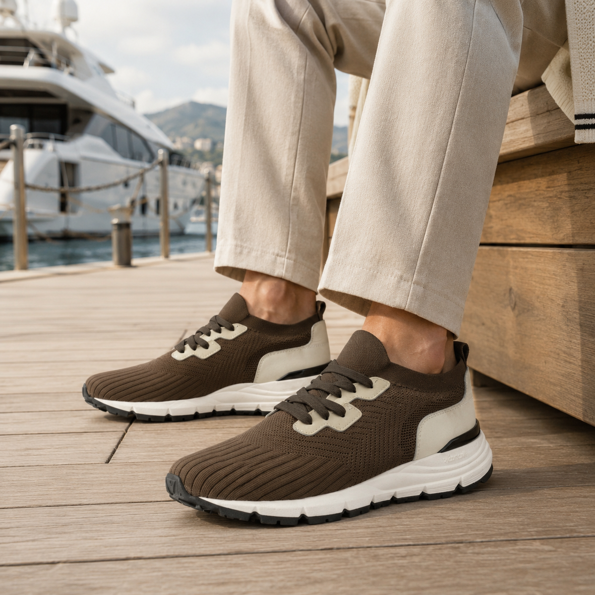Magizer Knit Trainer Sneaker