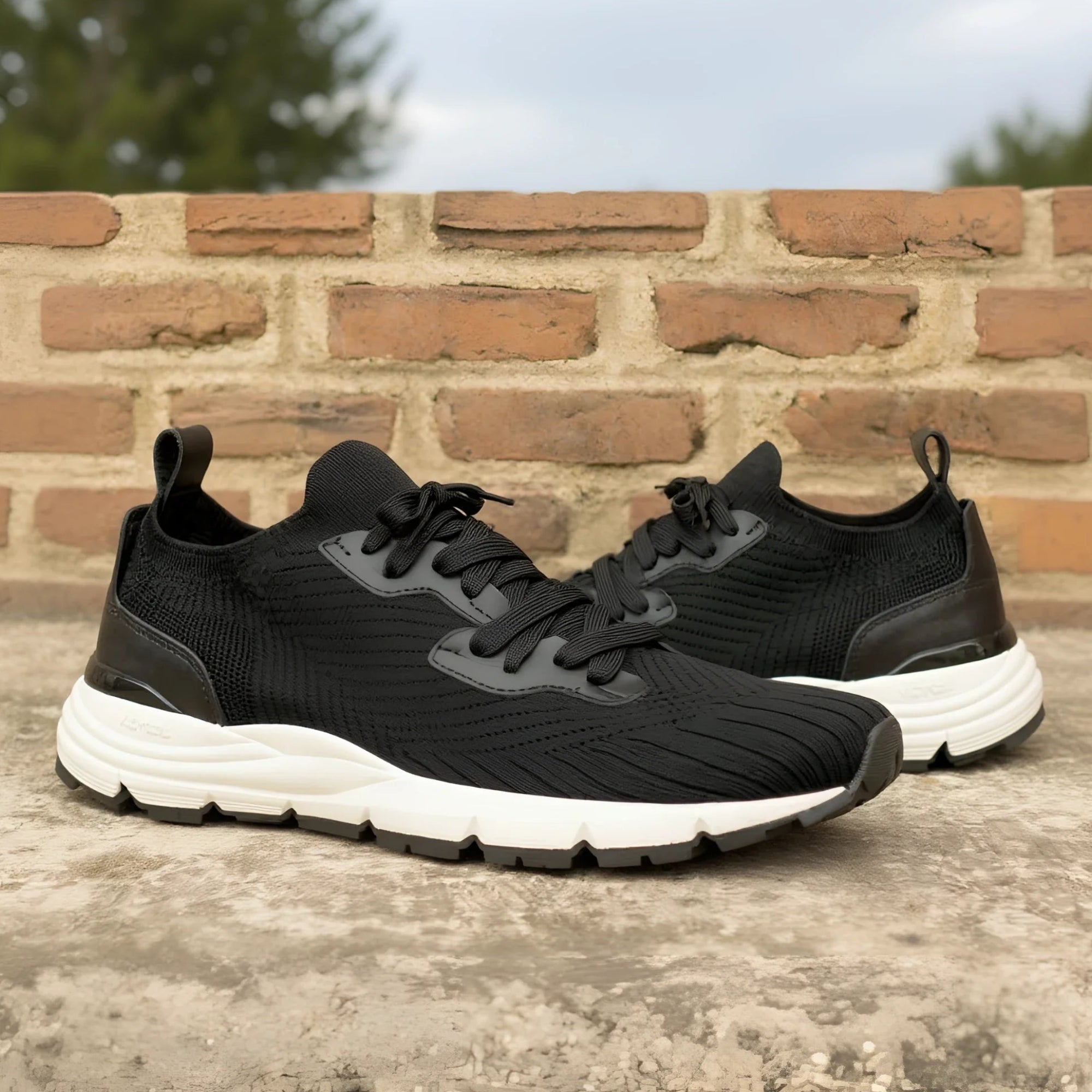 Armadillo Knit Trainer Sneaker II with cupsole trainer design