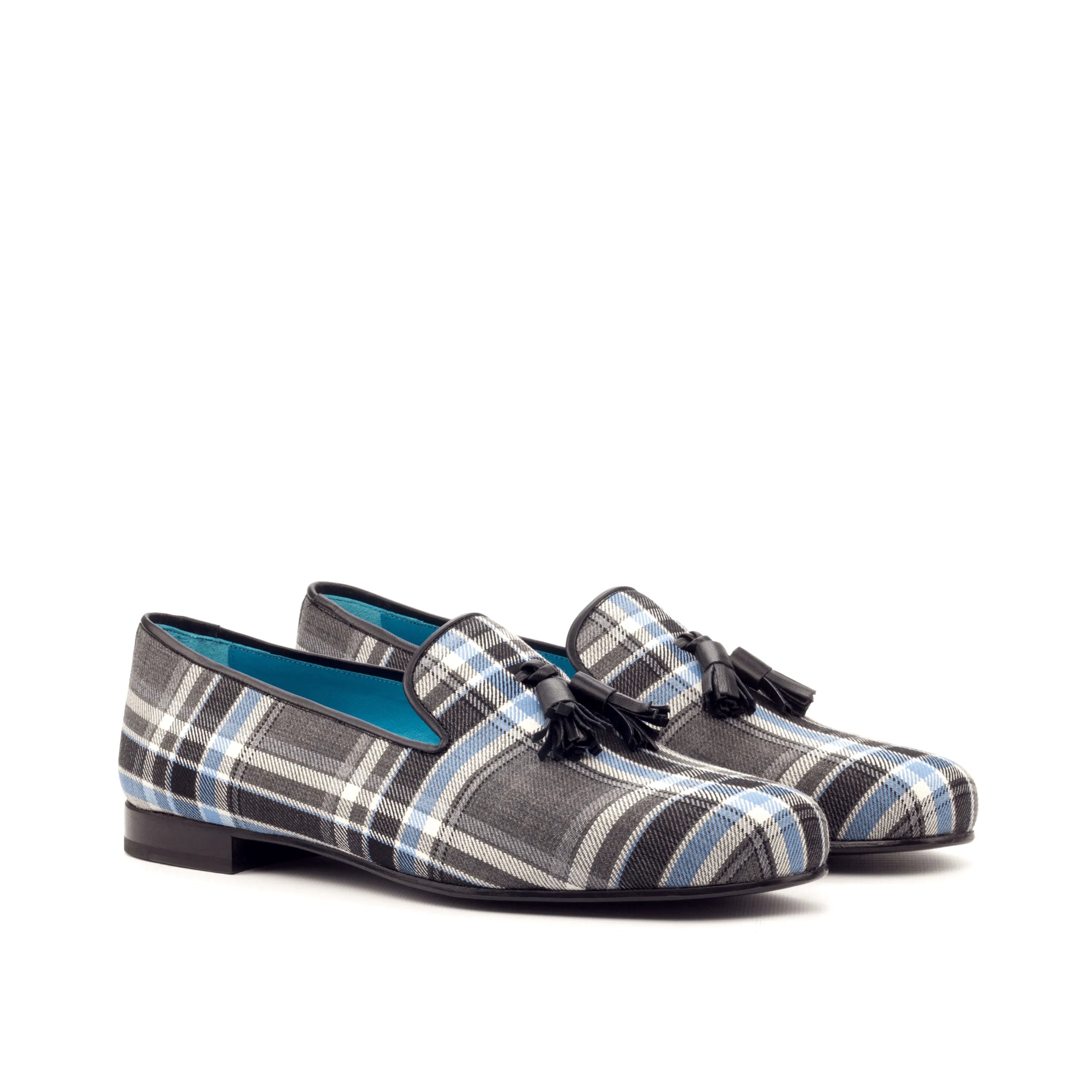 Cruz Wellington Slipon II tartan plaid tassel loafers