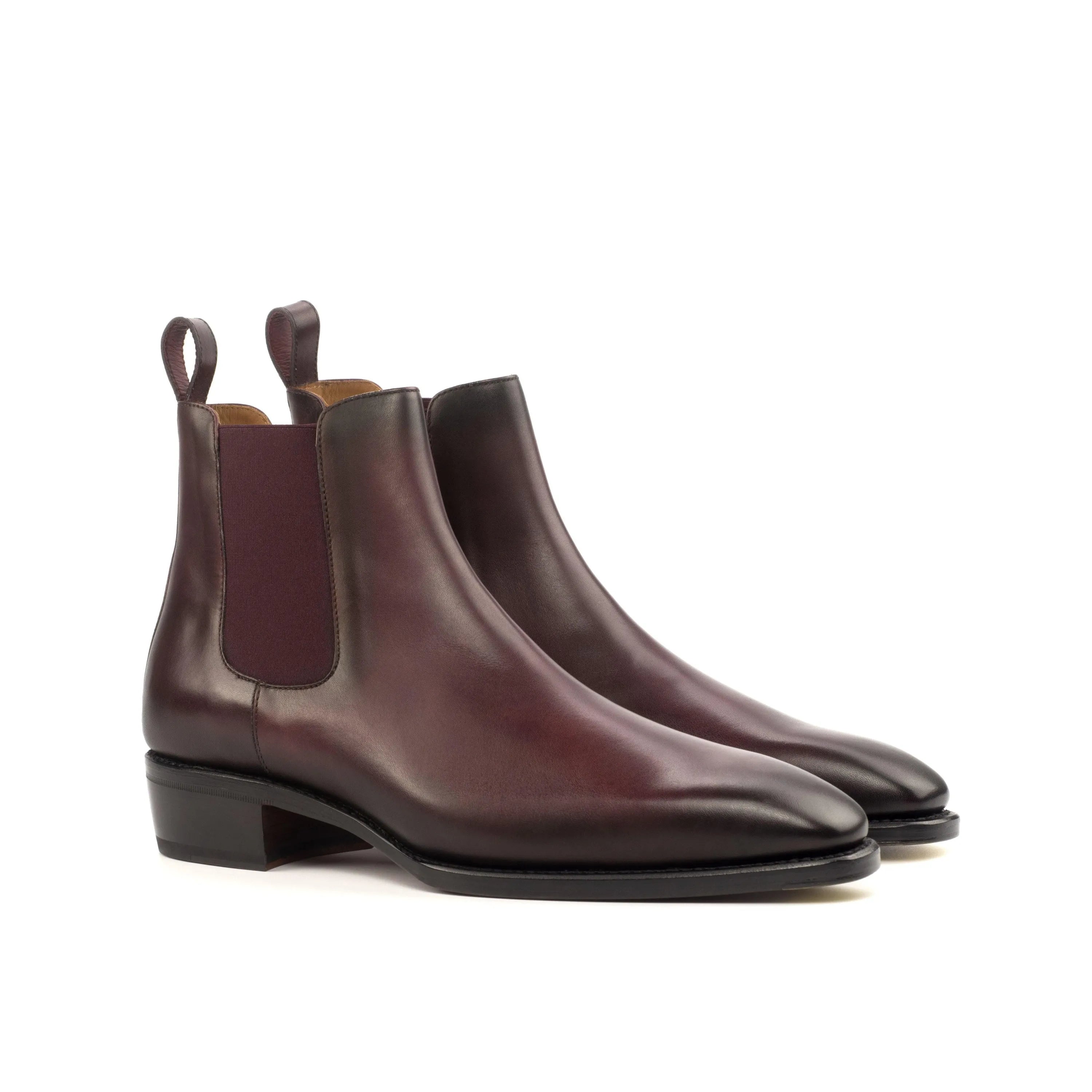 Burgundy leather Truman Chelsea Boot II